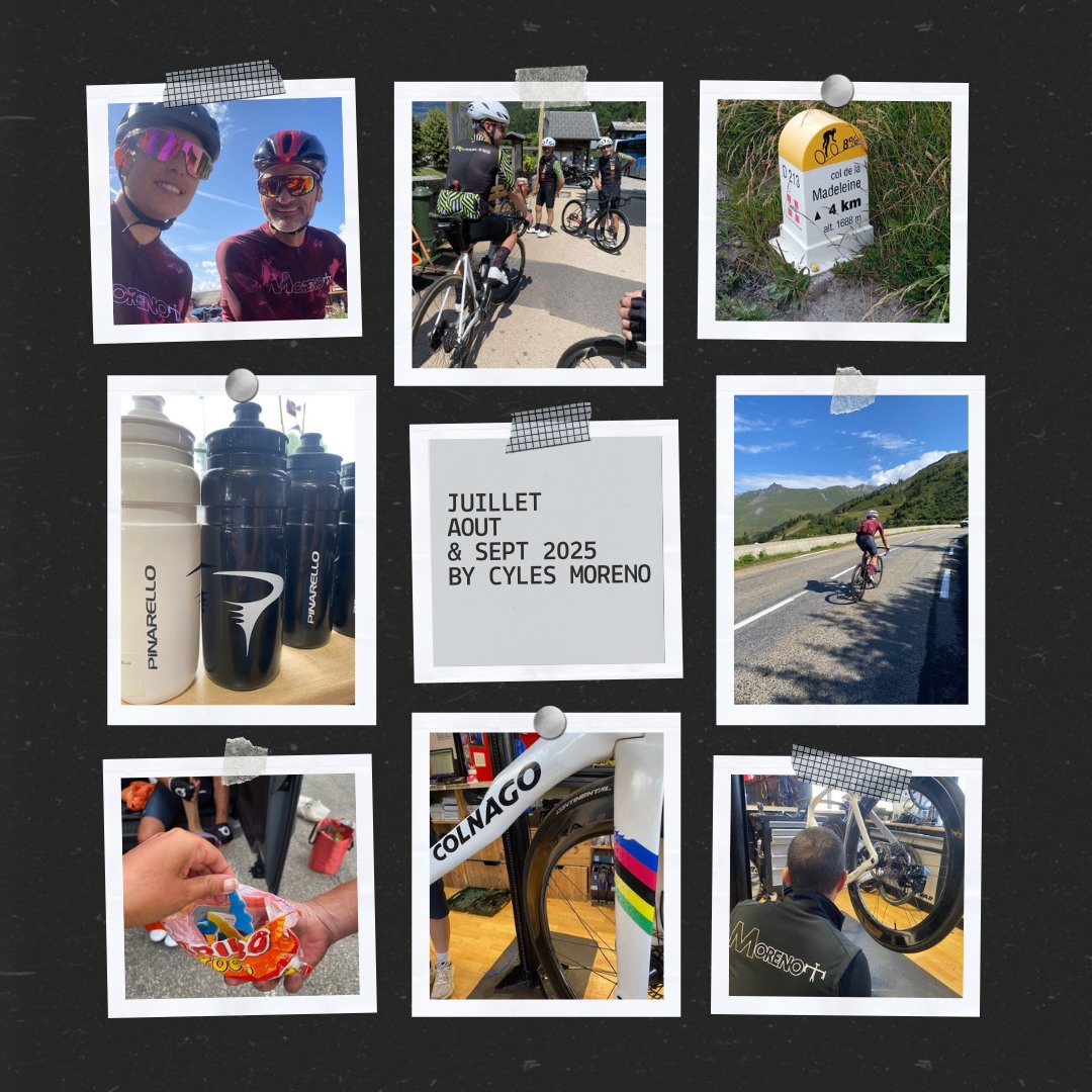 Juillet, Août et Septembre 2025.
Nous nous sommes lancé des défis, 
Nous avons imaginé de nouveaux projets, 
Nous nous sommes tenu la main. 
#cyclesmoreno #rivesaltes #bike #perpignan