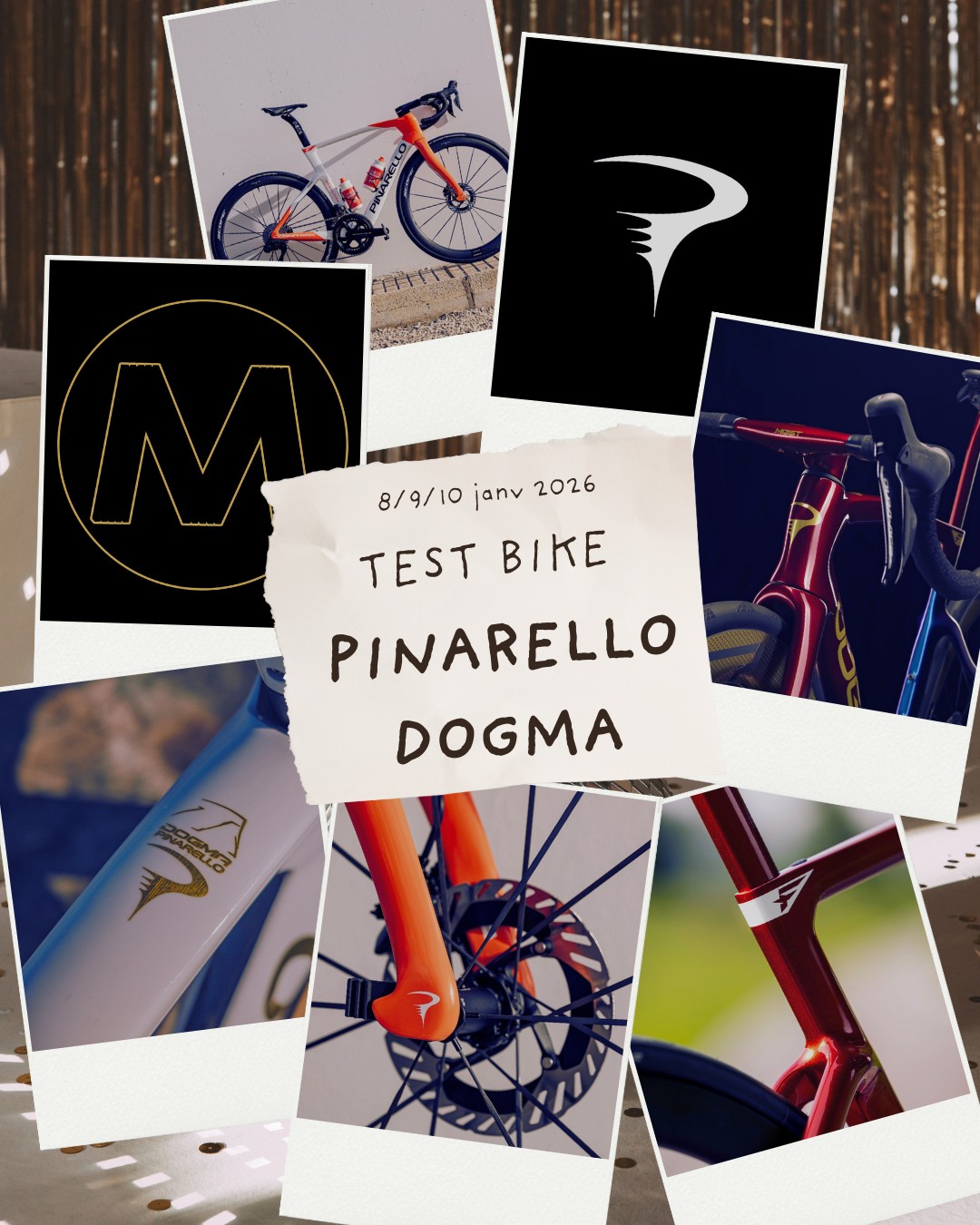 Hey! &ccedil;a vous dirait de tester un Dogma?
Pour bien commencer l'ann&eacute;e 2026 on vous propose d'essayer le bijou Pinarello Dogma: &ccedil;a se passe ce Jeudi, Vendredi et Samedi matin, il y a 6 v&eacute;los, 6 tailles et voici le programme:
On vous accompagne sur un...