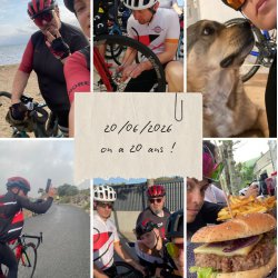 RDV le Samedi 20 Juin pour f�ter nos 20 ans!Pour l'instant, voil� ce que l'on sait:Social Ride Route et Gravel, Test Bike BerriaTest Roues carbone MicheGrillade!!!!!!!Accueil caf� Premium avec la Cafeti�re Catalane et Expresso Rocket ... mais...