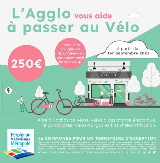 L'agglo vous offre 250¤ pour l'achat d'un vélo!